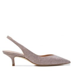 Sandały Stuart Weitzman. Czerwone sandały Stuart Weitzman, bez wzorów, bez obcasa, na szpilce, bez zapięcia. Za 1,119.00 zł.