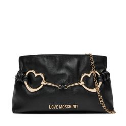Torebka LOVE MOSCHINO. Czarne torebki klasyczne Love Moschino, bez wzorów, bez dodatków. Za 449.99 zł.