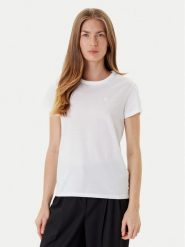 BOSS T-Shirt Eventsa8 50545671 Biały Slim Fit. Białe t-shirty Boss, s, bez wzorów, z bawełny, bez kołnierzyka, bez ramiączek. Za 379.99 zł.