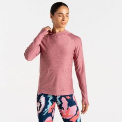 Damska bluza sportowa z kapturem Sprint City. Czerwone bluzy Dare 2b, bez wzorów, z kapturem. W wyprzedaży za 199.99 zł.
