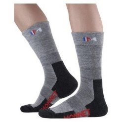Skarpetki Monnet Jarrette Comfort. Szare skarpety MONNET, bez wzorów. Za 163.50 zł.