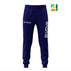 Spodnie dresowe Givova Big Logo XS. Niebieskie spodnie dresowe Givova, xs, bez wzorów, z bawełny. Za 88.10 zł.