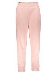 Puma Spodnie dresowe "Essentials Plus Embroidery" w kolorze jasnoróżowym rozmiar: XL. Różowe spodnie dresowe Puma, xl, bez wzorów, z dresówki. Za 127.65 zł.