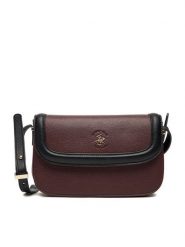 Beverly Hills Polo Club Torebka C-BHPC-L-005-08 Bordowy. Czerwone listonoszki Beverly Hills Polo Club, bez wzorów, z materiału, bez dodatków. Za 159.99 zł.