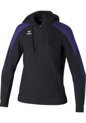 Damska bluza dresowa z kapturem Erima Evo Star. Czerwone bluzy Erima, bez wzorów, z dresówki, z kapturem. Za 234.90 zł.