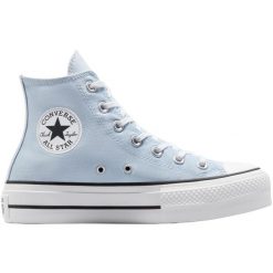 Buty sportowe damskie Converse Chuck Taylor All Star Lift. Niebieskie obuwie sportowe Converse, bez zapięcia. Za 490.00 zł.