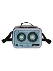 IRIS Barcelona Torba termiczna "Sound" w kolorze szaro-miętowym na lunch - 22 x 18 x 13 cm rozmiar: onesize. Szare torby na ramię IRIS Barcelona, bez wzorów, z materiału, sportowe, na ramię, bez dodatków. Za 78.99 zł.