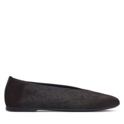 Baleriny Vagabond Shoemakers. Brązowe baleriny Vagabond Shoemakers, bez wzorów, bez obcasa. Za 609.99 zł.