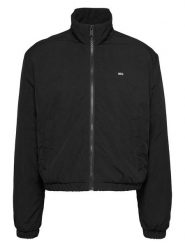 TOMMY JEANS Kurtka przejściowa w kolorze czarnym rozmiar: XL. Czarne kurtki Tommy Jeans, xl, bez wzorów, z jeansu, bez kaptura. Za 350.26 zł.