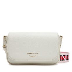 Torebka Emporio Armani. Białe listonoszki Emporio Armani, bez wzorów, bez dodatków. Za 519.99 zł.