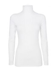 COTONELLA Koszulka w kolorze białym rozmiar: M. Białe bluzki COTONELLA, m, bez wzorów, bez kołnierzyka, bez ramiączek. Za 61.17 zł.