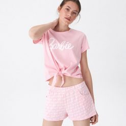 Dwuczęściowa piżama Barbie - Różowy. Piżamy House. Za 69.99 zł.