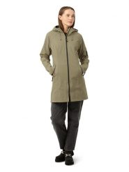 Ilse Jacobsen Płaszcz przeciwdeszczowy w kolorze khaki rozmiar: 42. Brązowe kurtki sportowe Ilse Jacobsen, bez wzorów, bez kaptura. Za 417.28 zł.