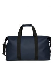 Rains Torba weekendowa Hilo Weekend Bag W3 14200 Granatowy. Niebieskie torby podróżne Rains, bez wzorów, z materiału, bez dodatków. Za 209.99 zł.