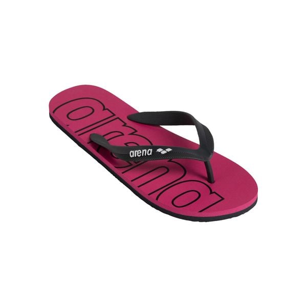 Japonki Arena Flip Flop. Czerwone klapki Arena, bez wzorów, bez obcasa. Za 54.99 zł.