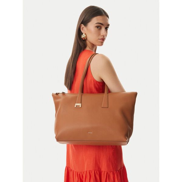 Torebka Furla. Brązowe torebki klasyczne Furla, bez wzorów, bez dodatków. Za 1,072.99 zł.