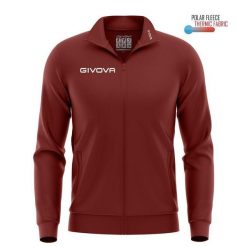 Bluza polar Givova Mono 500. Czerwone bluzy sportowe Givova, l, bez wzorów, z materiału, bez kaptura. Za 93.02 zł.