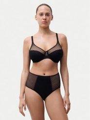 Chantelle Figi klasyczne z wysokim stanem Norah Chic C16M80 Czarny. Czarne figi Chantelle, m, bez wzorów, z syntetyku. Za 149.99 zł.