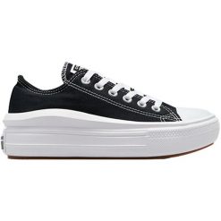 Trampki Converse Chuck Taylor All Star Move Low Top, Kobiety. Czarne trampki Converse, bez wzorów, bez zapięcia. Za 362.00 zł.