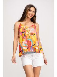 Peace & Love Top ze wzorem rozmiar: S. Topy Peace & Love, s, bez wzorów, bez kołnierzyka, bez ramiączek. Za 43.99 zł.