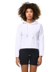 Bluza z kaptur na co dzień na siłownię. Czarne bluzy LEONE 1947 APPAREL, m, bez wzorów, z kapturem. Za 147.31 zł.