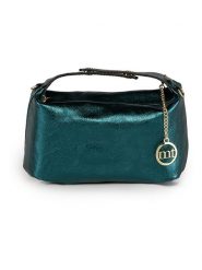 Mia Tomazzi Skórzana torebka "Clusone" w kolorze morskim - 21 x 13 x 11 cm rozmiar: onesize. Niebieskie torby na ramię Mia Tomazzi, bez wzorów, z materiału, przez ramię, bez dodatków. Za 224.52 zł.