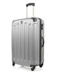 BlueStar Walizka "Madrid" w kolorze srebrnym - 47 x 75 x 28 cm rozmiar: onesize. Szare walizki BlueStar, bez wzorów. Za 295.99 zł.