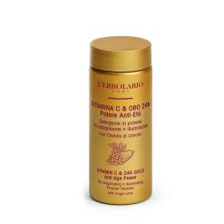 L'erbolario VITAMINA C & ORO 24K Puder do oczyszczania twarzy - moc przeciwstarzeniowa Pianki do twarzy 35 g. Oczyszczanie Lerbolario. Za 96.86 zł.
