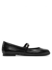 AGL Baleriny Milly Mary Jane D544031PCCREAS0000 Czarny. Czarne baleriny AGL, bez wzorów, ze skóry, bez obcasa. Za 1,079.00 zł.