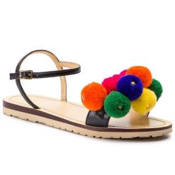 Lordsy Pollini. Czarne lordsy Pollini, bez wzorów, bez obcasa, bez zapięcia. Za 1,079.00 zł.