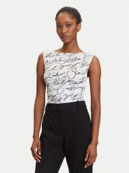 KARL LAGERFELD Body A3W17010 Écru Slim Fit. Body KARL LAGERFELD, s, bez wzorów, z syntetyku. Za 619.99 zł.