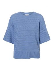 More & More Sweter w kolorze niebieskim rozmiar: 36. Niebieskie swetry More & More, bez wzorów, bez ramiączek. Za 149.31 zł.