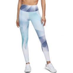 Under Armour Spodnie damskie Breathelux Print Legging biało-niebieskie r. M (1305444-716). Białe spodnie dresowe marki Under Armour, m. Za 312.66 zł.