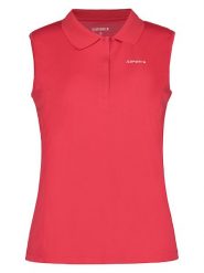 Icepeak Funkcyjna koszulka polo w kolorze czerwonym rozmiar: M. Czerwone koszulki polo Icepeak, m, bez wzorów, bez kołnierzyka, bez ramiączek. Za 74.81 zł.