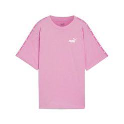Puma Koszulka Ess Tape 67599449. Czerwone koszulki sportowe Puma, bez wzorów, bez ramiączek. Za 91.99 zł.