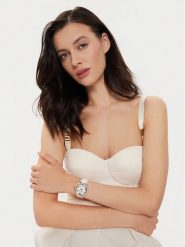 Michael Kors Zegarek Sage MK4818 Biały. Białe, analogowe zegarki Michael Kors. Za 729.99 zł.