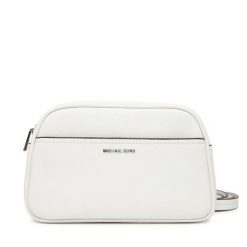 Torebka MICHAEL Michael Kors. Białe listonoszki MICHAEL Michael Kors, bez wzorów, bez dodatków. Za 789.99 zł.