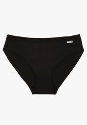 Czarne Gładkie Majtki Figi z Bawełny Laniriela. Czarne figi Born2be, l, bez wzorów, z bawełny. Za 4.99 zł.