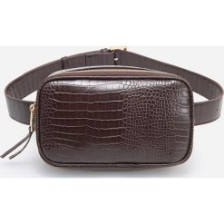 Saszetka z motywem skóry krokodyla - Brązowy. Torby na ramię Reserved. Za 59.99 zł.