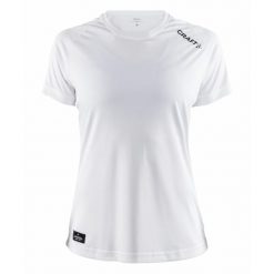 Koszulka damska Craft community function. Białe bluzki Craft, bez wzorów, sportowe, bez kołnierzyka, bez ramiączek. Za 153.00 zł.