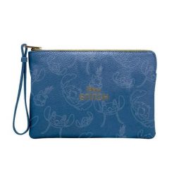 Torba na toaletę Cerda Disney Stitch. Niebieskie torby podróżne CERDÁ, bez wzorów, z materiału. Za 126.50 zł.