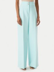 Maryley Spodnie materiałowe 6EB680/43AC Turkusowy Regular Fit. Niebieskie spodnie materiałowe Maryley, l, bez wzorów, z materiału. Za 279.99 zł.