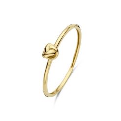 Beloro Pierścionek Beloro Jewels Della Spiga Emilia złoty - 9-karatowe złoto Pierścionki 1 ct Damski. Żółte pierścionki Beloro, złote. Za 366.99 zł.