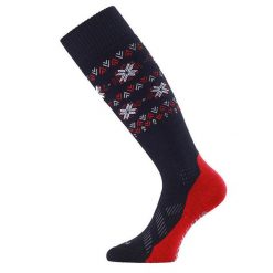 Skarpety narciarskie uniseks Lasting FWI 993 Merino 85%. Czarne skarpety LASTING, bez wzorów, z wełny. W wyprzedaży za 139.90 zł.