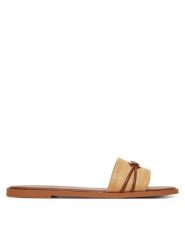 Aldo Klapki Vasia 14002246 Beżowy. Brązowe klapki Aldo, bez wzorów, ze skóry, bez obcasa. Za 239.99 zł.