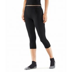 Rajstopy damskie Falke 3/4 Tights Wool-Tech Light. Czarne rajstopy i pończochy Falke, s, bez wzorów, z elastanu. Za 367.65 zł.