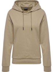 Bluza damska z kapturem Hummel Active Co. Brązowe bluzy sportowe Hummel, s, bez wzorów, z bawełny, z kapturem. Za 302.50 zł.