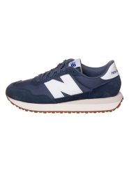 New Balance Skórzane sneakersy "237" w kolorze granatowym rozmiar: 40,5. Niebieskie trampki New Balance, bez wzorów, bez zapięcia. Za 290.57 zł.