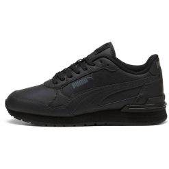 Adidasy Puma St Runner V4 L Jr, Dla obu płci. Czarne obuwie sportowe Puma, z materiału, bez zapięcia. Za 325.00 zł.