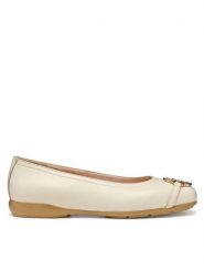 Geox Baleriny D Annytah W D55XYA 00085 C1122 Beżowy. Brązowe baleriny Geox, bez wzorów, ze skóry, bez obcasa. Za 329.99 zł.